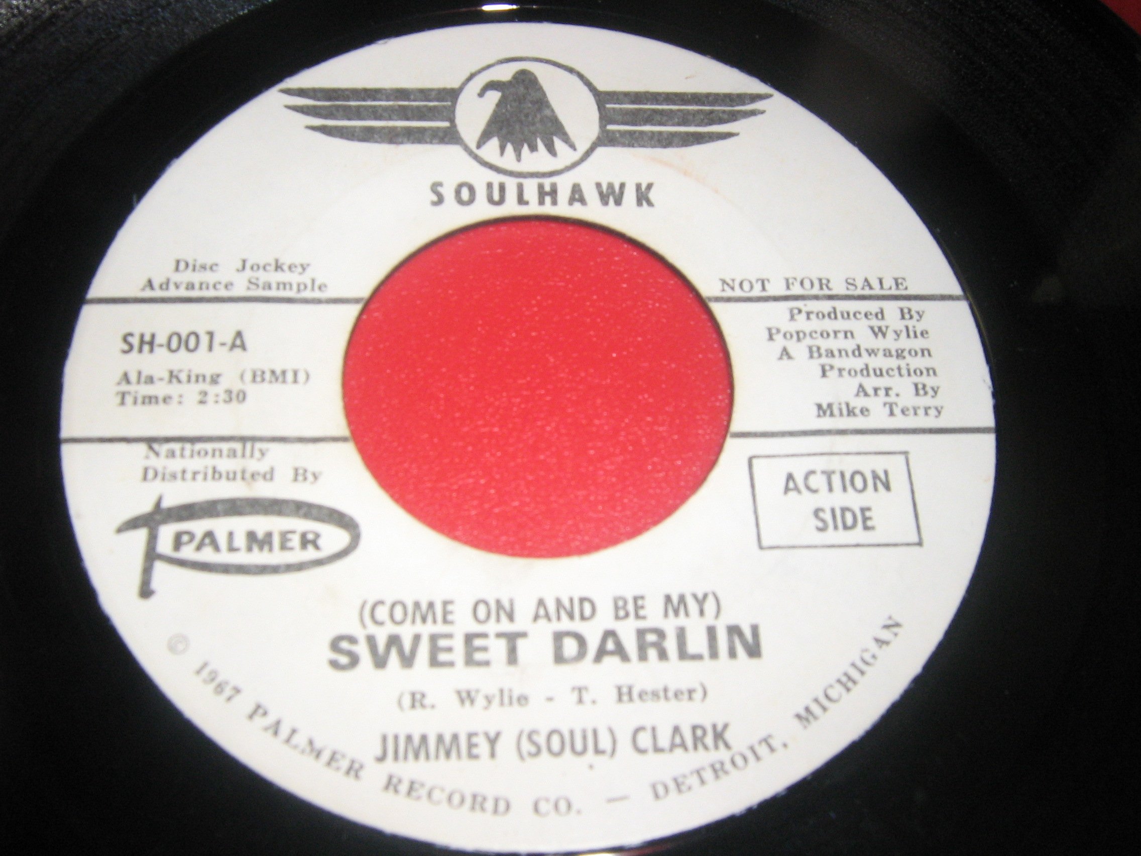 Jimmey Soul Clark Sweet Darlin Soul Hawk Soul Source
