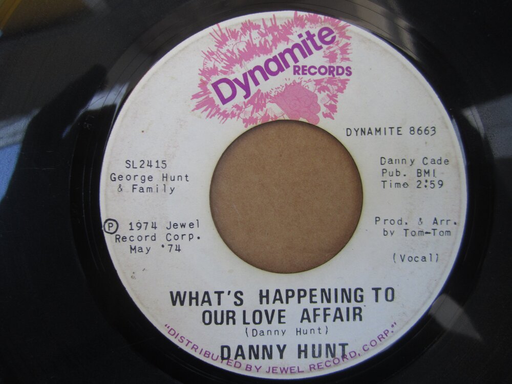 Danny Hunt - what´s happening to our love affair DYNAMITE.JPG