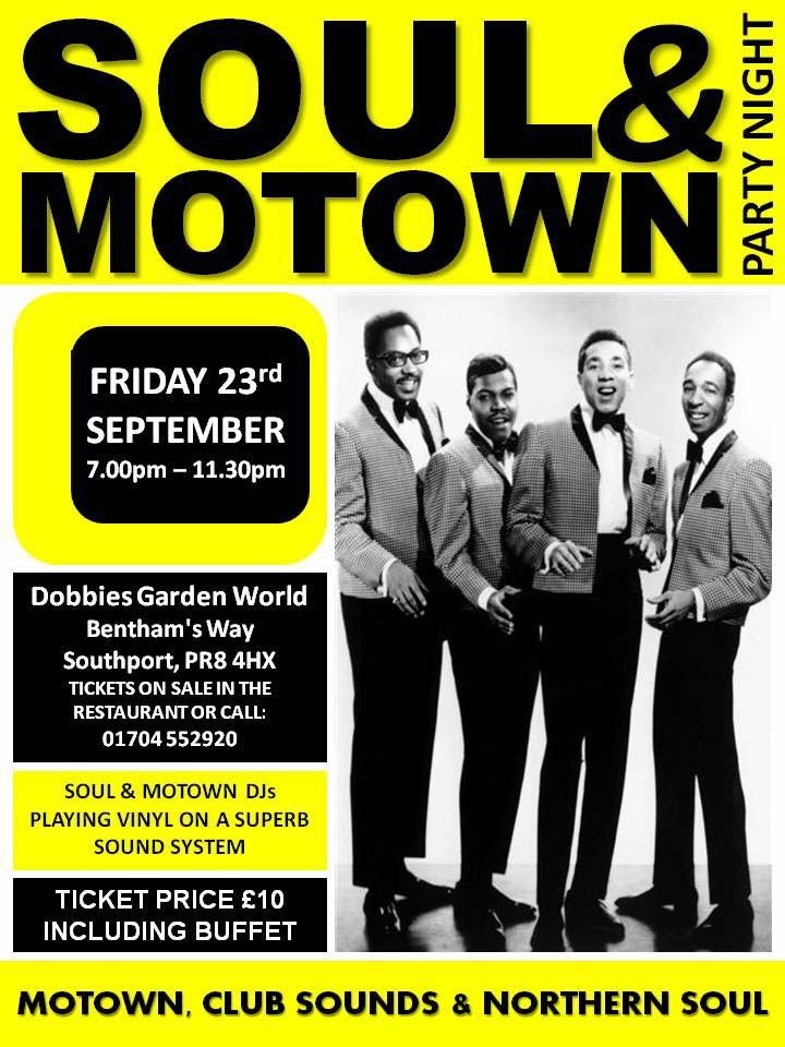 SOUL and MOTOWN PARTY NIGHT - Soul Nights - Soul Source