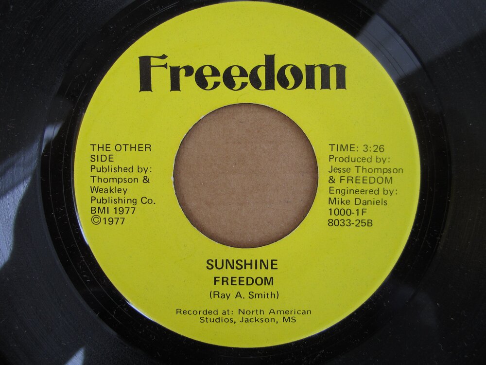 Freedom - sunshine FREEDOM.JPG