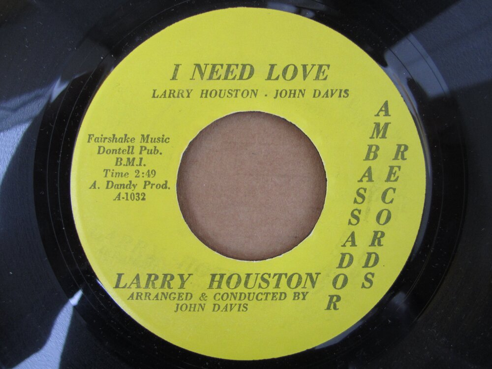 Larry Houston - i need love AMBASSADOR.JPG