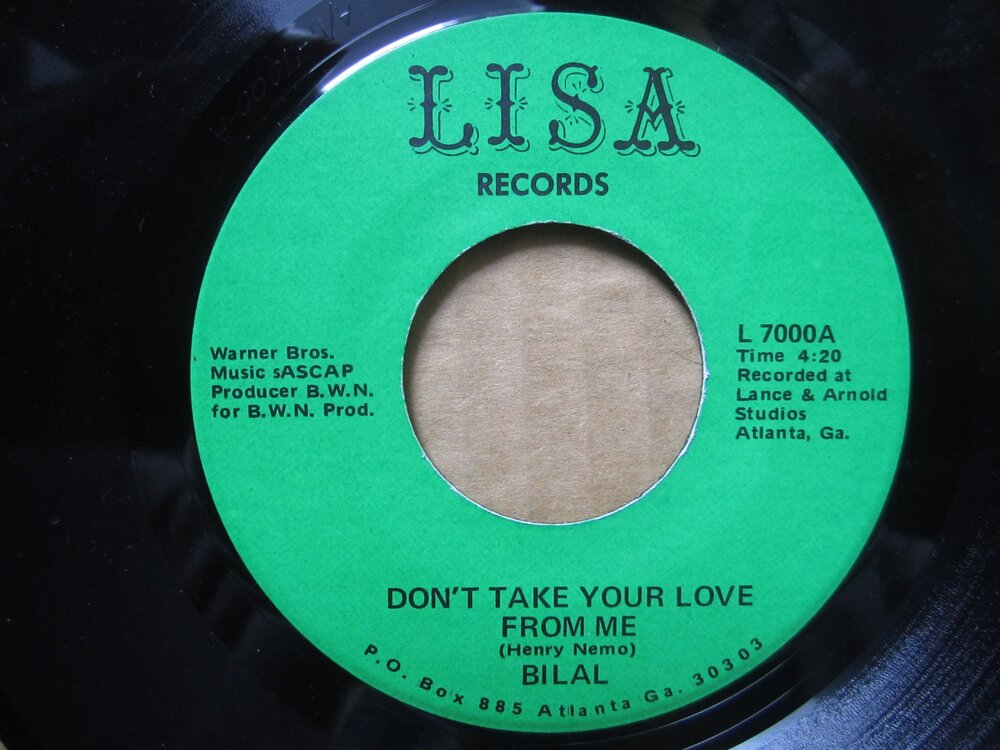 Bilal - don´t take your love from me LISA.JPG