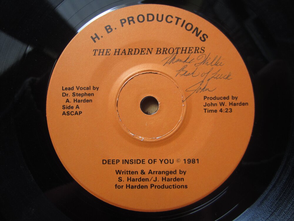 Harden Brothers - deep inside of you H.B. PRODUCTIONS.JPG