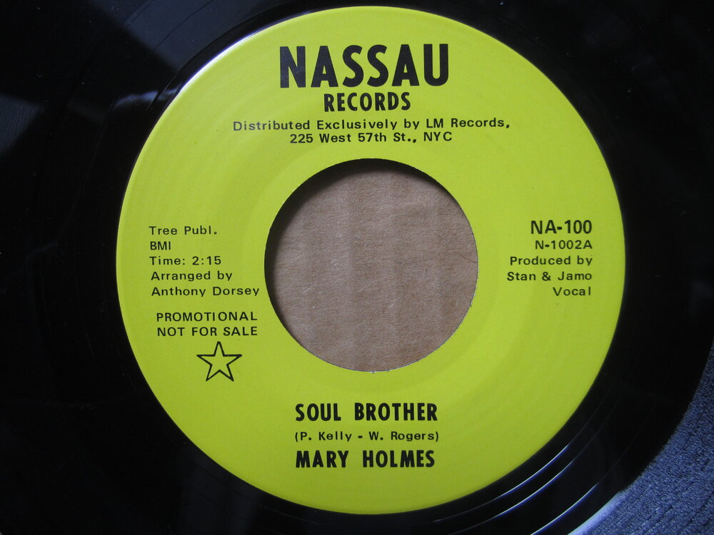 Mary Holmes - soul brother NASSAU.JPG
