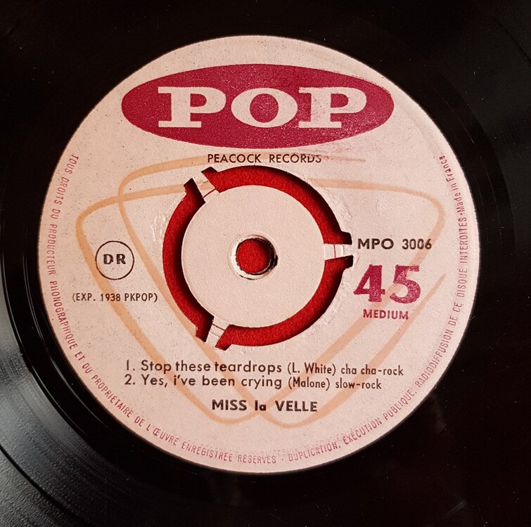 Miss La Velle (Miss Lavell) Stop these teardrops POP French EP.jpg