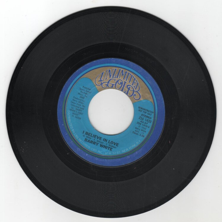 Barry White - I Believe In Love £10.jpg