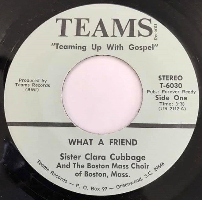 Sister Clara Cubbage - What a friend.jpg