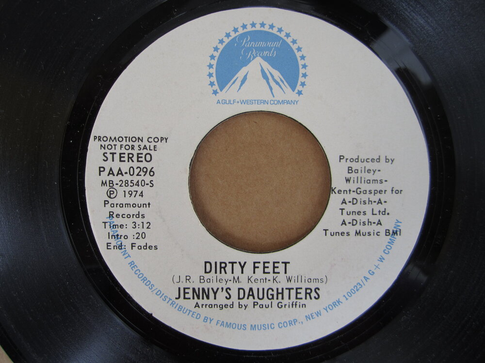 soul Jenny´s Daughters   dirty feet PARAMOUNT