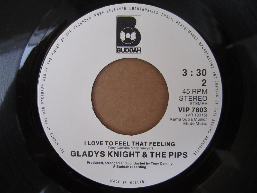 soul Gladys Knight & the Pips   i love to feel that feeling BUDDAH