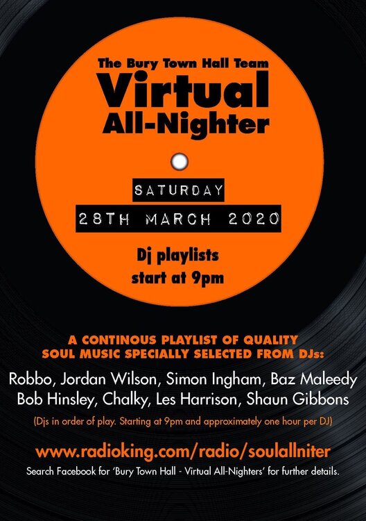 soul Virtual All Nighter 2020 03 28