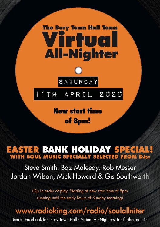 soul Virtual All Nighter 2020 04 11