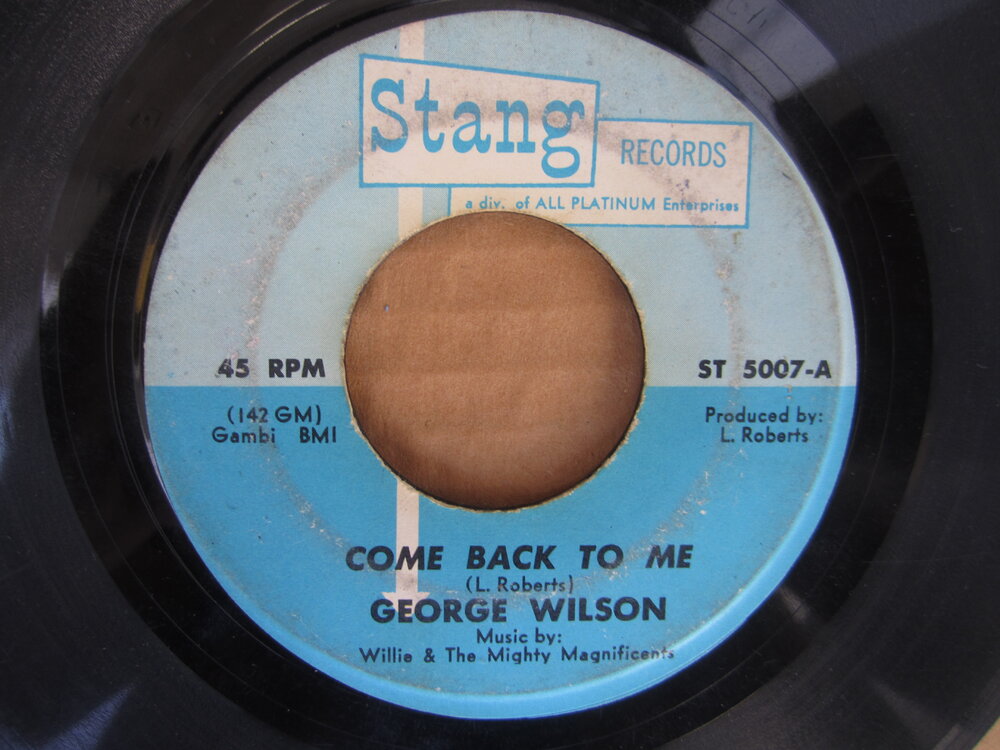 George Wilson - come back to me STANG.JPG