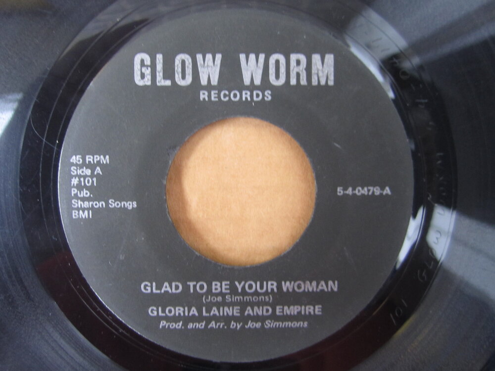Gloria Laine and Empire - glad to be your woman GLOW WORM.JPG