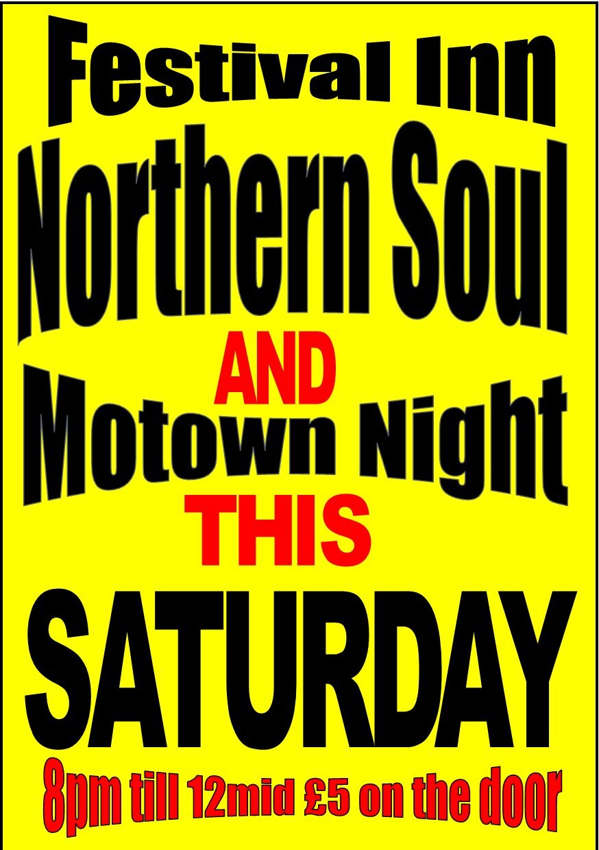Festival Inn Northern Soul and Motown Night - Soul Nights - Soul Source