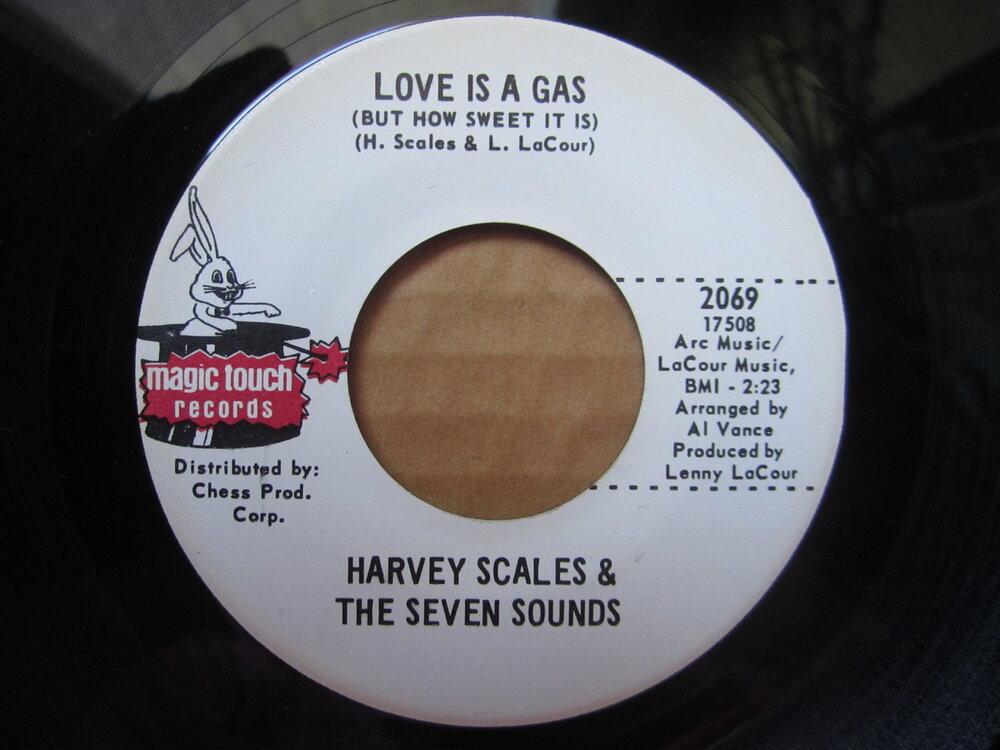 Harvey Scales & the Seven Sounds - love is a gas MAGIC TOUCH.JPG