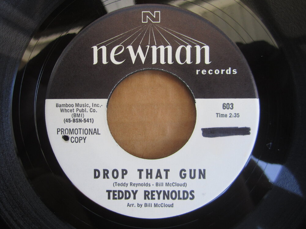 Teddy Reynolds - drop that gun NEWMAN.JPG