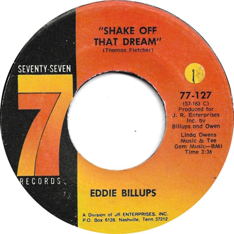 Eddie Billups - Shake off that dream.jpg