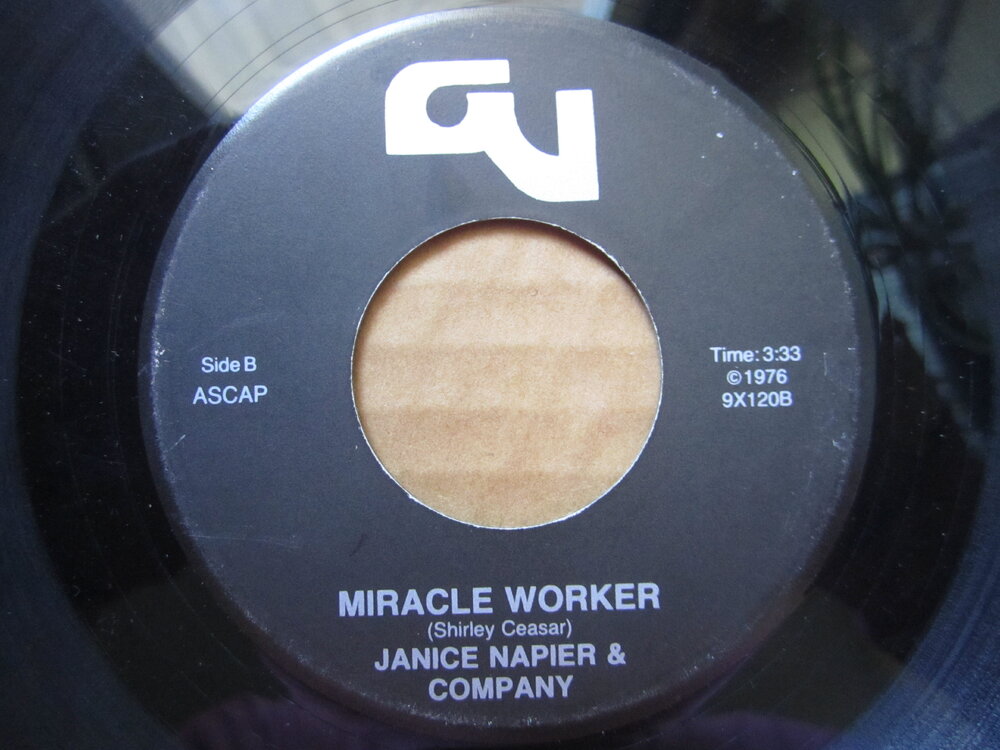 Janice Napier & Company - miracle worker GV.JPG