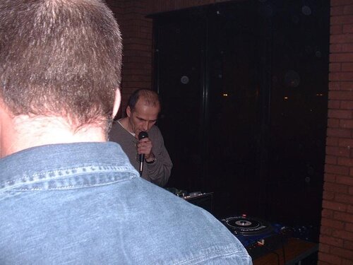 butch djing in the ghetto for the first time anywhere - nice
