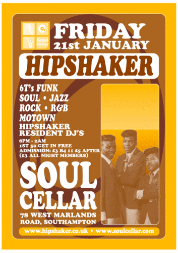 hipshaker - 21 january - southampton
