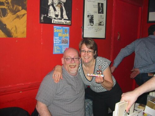 dave and gill 100 club ....love heart antics!