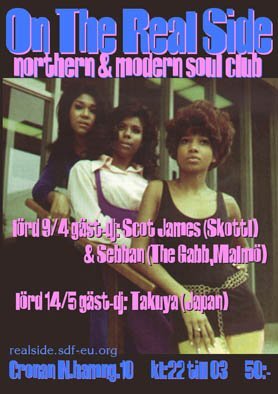 on the real side soul club saturday april 9th