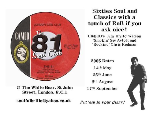the 81 soul club london