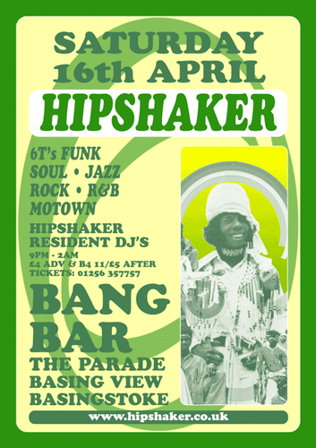 hipshaker - basingstoke - sat 16th april