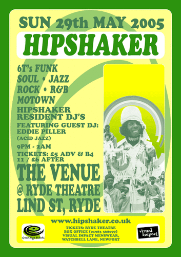 hipshaker - ryde - sunday 29th may