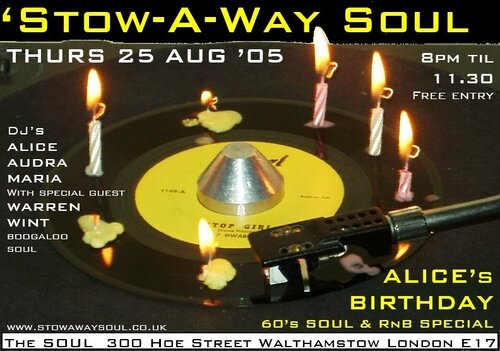 stow-a-way soul (e17) - 25 august 2005