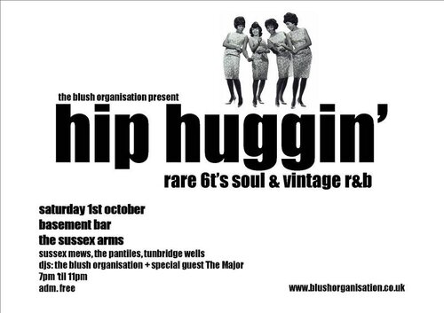 hip huggin launch party - saturday 1st october