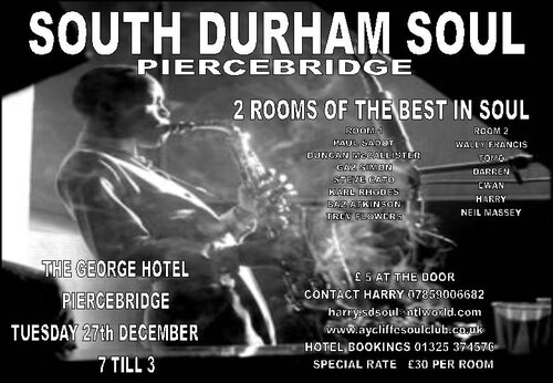 south durham soul at piercebridge  harry's xmas crack