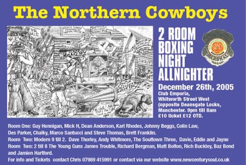the northern cowboy's boxing day allnighter 26th dec 200
