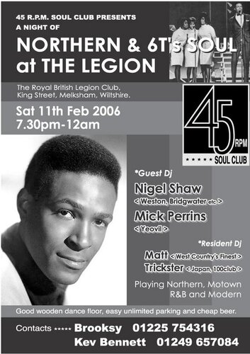 melksham soul nite@the legion 11th feb 2006