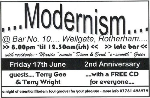 modernism" 2nd anniversary