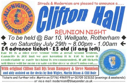 clifton hall reunion