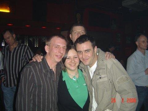 me, becky & andy 100 club
