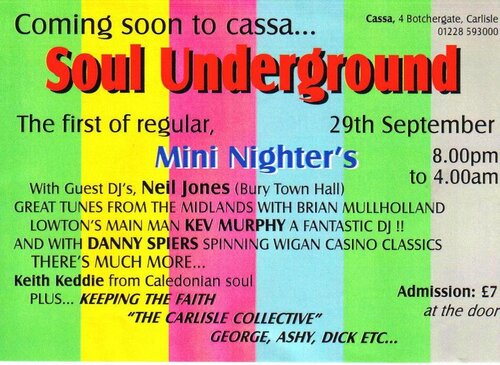 cassa northern soul with "the carlisle collective