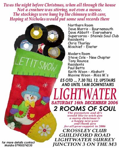 lightwater christmas special 16th december