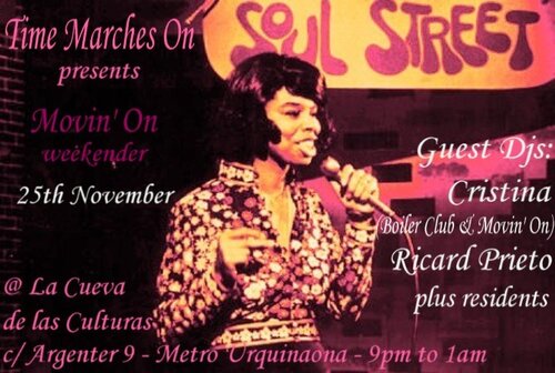 time marches on - soul night - barcelona