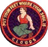 clouds badge (edinburgh)