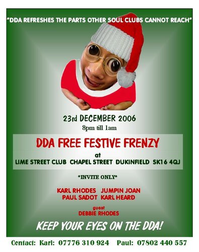 dda 'free' xmas frenzy