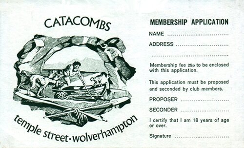 catacombs membership form