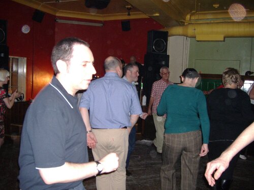 shane joins the dancers at solid hit soul, feb 2007