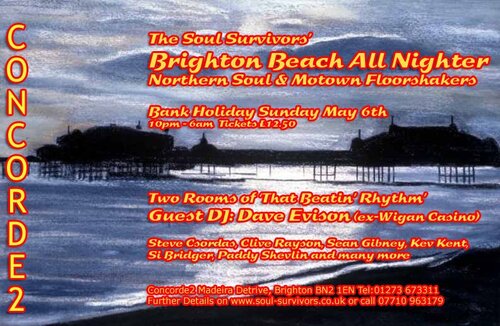 brighton beach all-nighter - may bank holiday