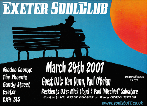 exeter soul club - march 24th