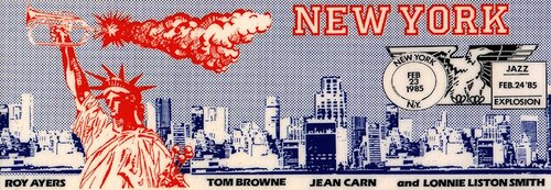 new york jazz tour, 1985
