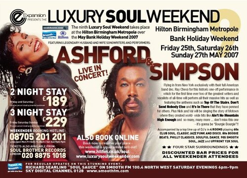 ashford & simpson at the 9th luxury soul weekender