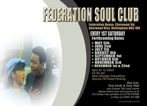 federation soul club nottm
