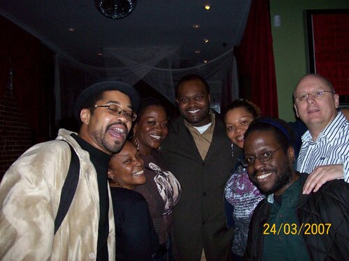 the gathering incl ish, marcel, lorenda (brown baby girl) &a